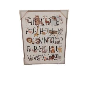 Animal ABCs Wall Art